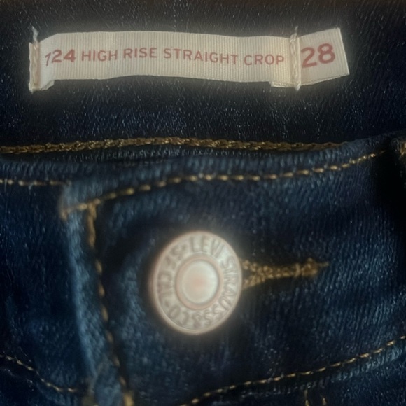 Levi high rise crop - Picture 1 of 5